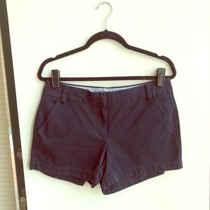 J. Crew 4” Chino Shorts NWT (Navy)